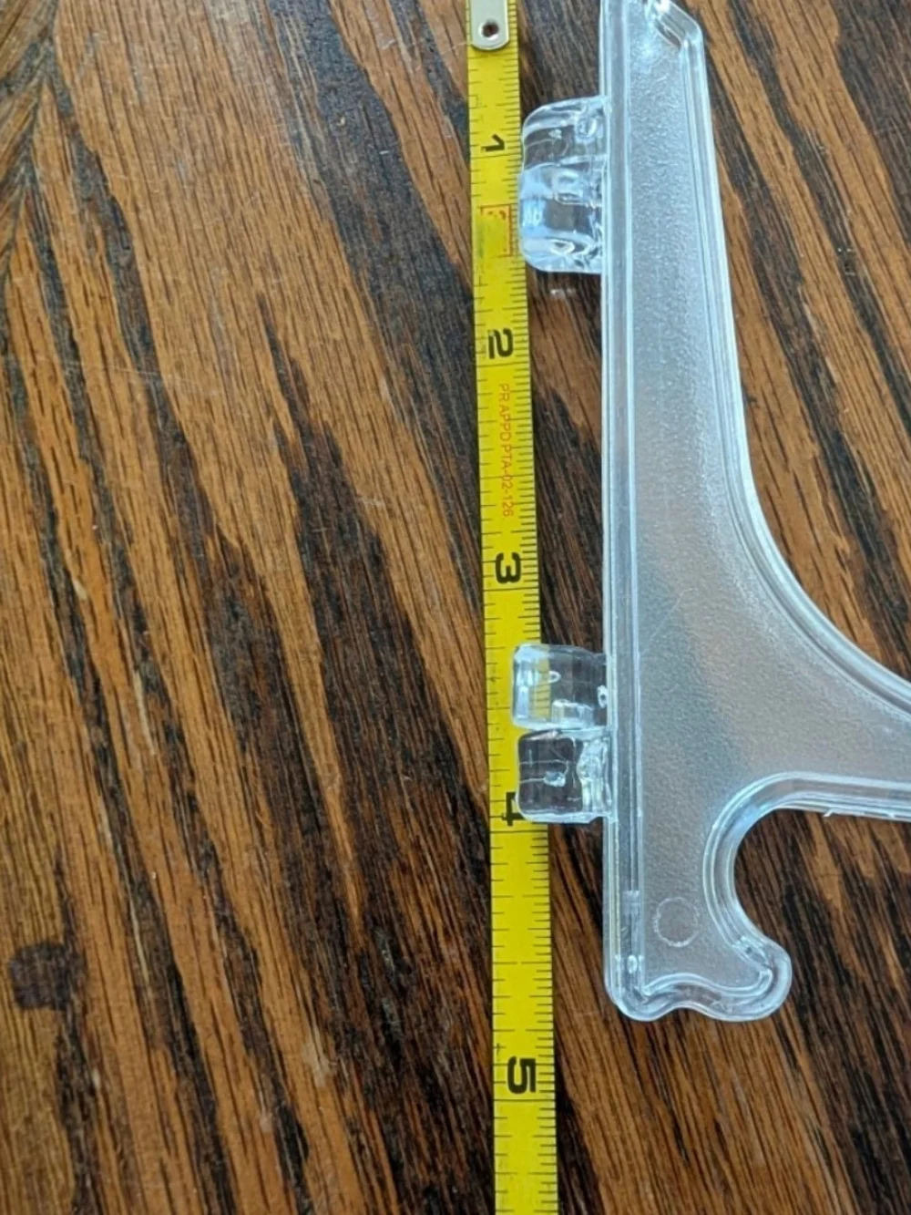 Clear Acrylic Display Easel Stand - Set of 5